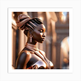 Ebony Beauty Art Print