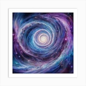 Spiral Galaxy 12 Art Print