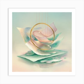 Ring Of Gold Art Print