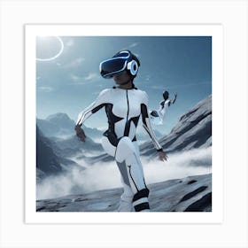 Vr Headsets 13 Art Print