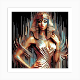 Cleopatra Portrait Artwork 140 Art Print