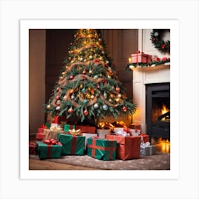 Christmas Tree 22 Art Print