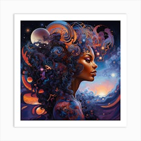 Afrofuturism 76 Art Print