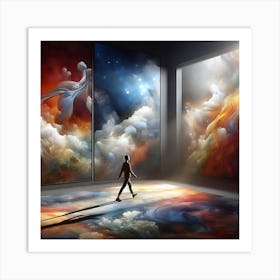 'Clouds' 2 Art Print