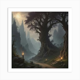 Forest 3 Art Print