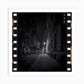 Night On The Street Art Print