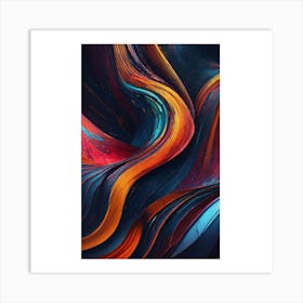 Abstract Painting 37 Art Print