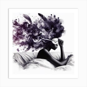 Sleepless 3 Art Print