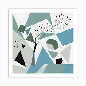 Abstract Tree Art Print