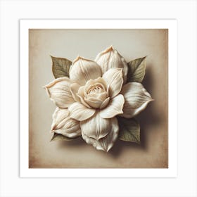 Magnolia Canvas Print Art Print