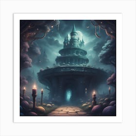 Fairytale Castle Art Print