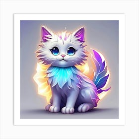 Cute Cat 1 Art Print