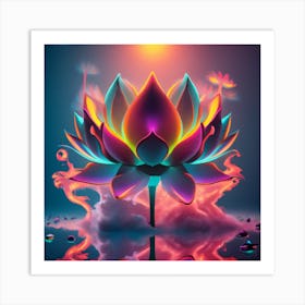 Lotus Flower 19 Art Print