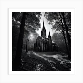 Church In The Woods 2 Art Print