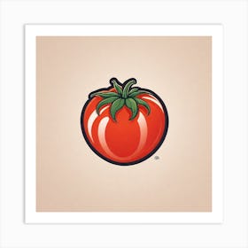 Tomato Logo 5 Art Print