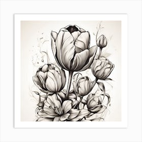 Tulips Art Print