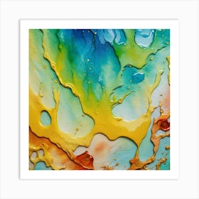 Abstract Painting 9 Art Print