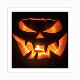 Halloween Pumpkin 1 Art Print