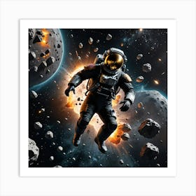 The Edge of the Universe: An Astronaut's Journey Art Print