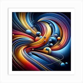 Abstract Painting 140 Art Print