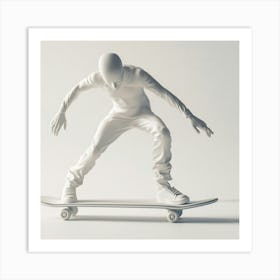 Skateboarder 6 Art Print