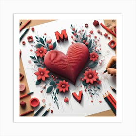 Heart Art Print