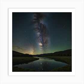 Milky Way 2 Art Print