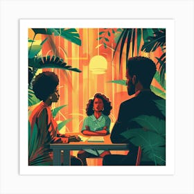 Portrait Of African Americans Art Print