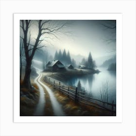 Winter Landscape 4 Art Print