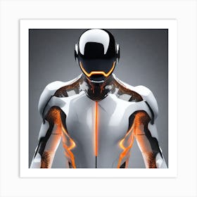 Futuristic Man 133 Art Print