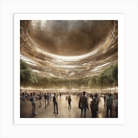 Futurist'S Utopia Art Print