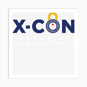 X Con Art Print