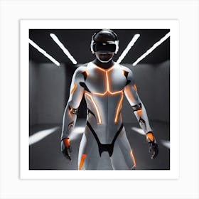 Futuristic Man 126 Art Print