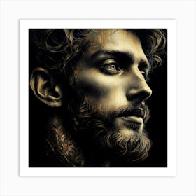 Portrait Of A Man Art Print