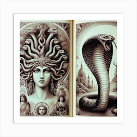 Medusa 2 Art Print