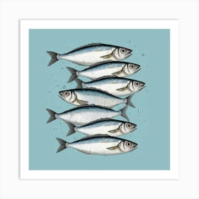 Sardines 3 Art Print