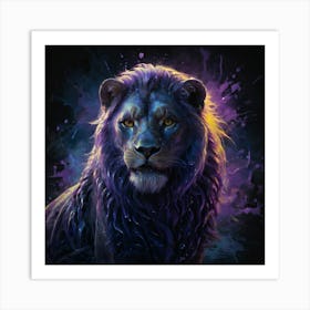 Lion 254 Art Print