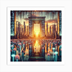 Futuristic City 10 Poster