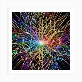 Abstract Fractal 8 Art Print