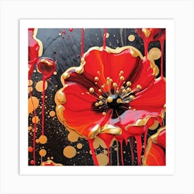 Poppies 5 Art Print