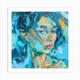 Portrait Of A Woman 519 Art Print