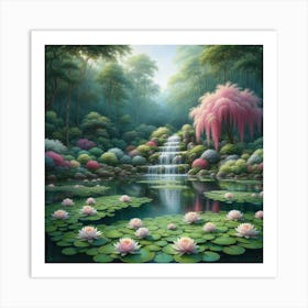 Lily Pond Art Print