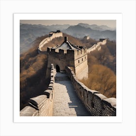 Great Wall Of China Art Print