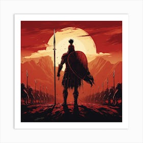 Leonidas 3 Art Print