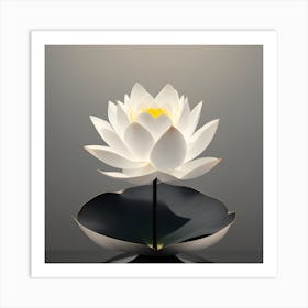 Lotus Flower Art Print