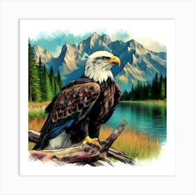 Wild Bird Artwork 82 Art Print