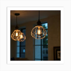 Default Unique Lighting Decor 2 Art Print