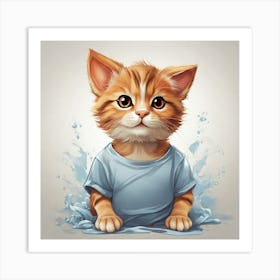 Leonardo Diffusion Xl Draw Cute And Attractive Illustrations O 0 Art Print