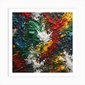 Splash Of Colour Art Print