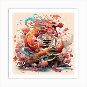 YEAR OF THE DRAGON Art Print